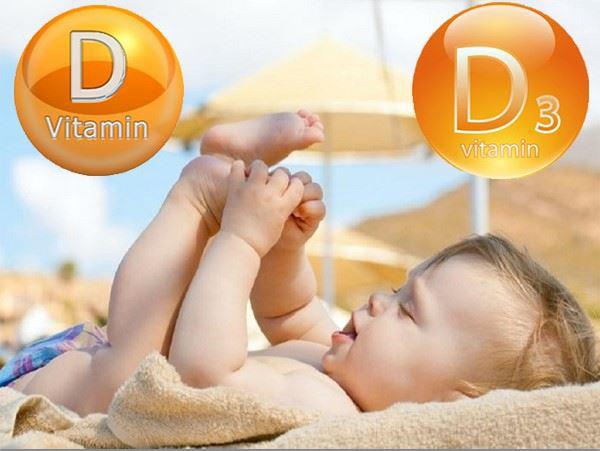 bổ sung vitamin D cho bé