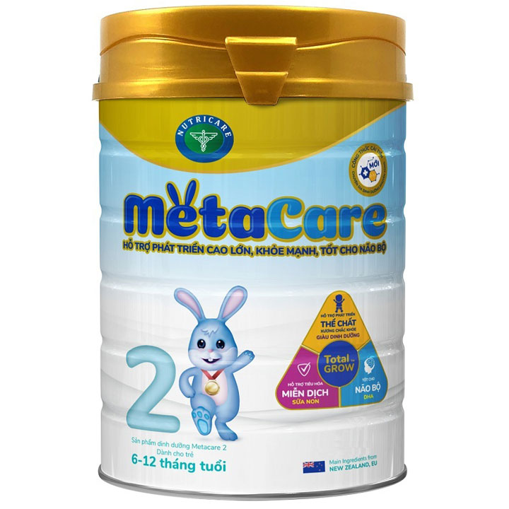 sữa metacare cho bé 1 tuổi