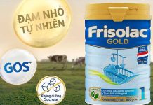 Sữa Friso Gold1 giá bao nhiêu? 