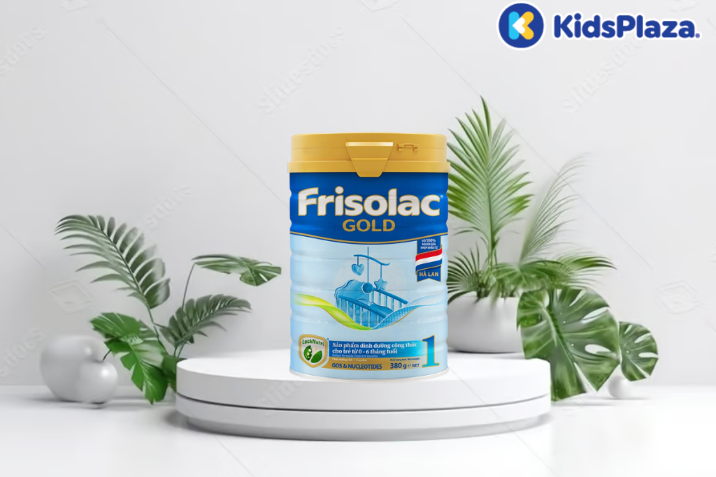 Frisolac Gold là dòng sữa công thức cao cấp, thượng hạng cho trẻ từ 0 - 6 tháng